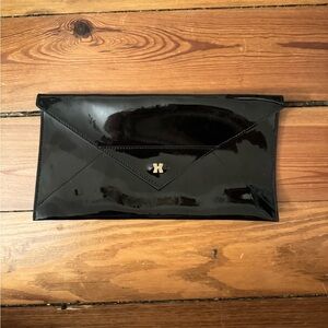 Savage X Fenty Black Patent Leather Clutch